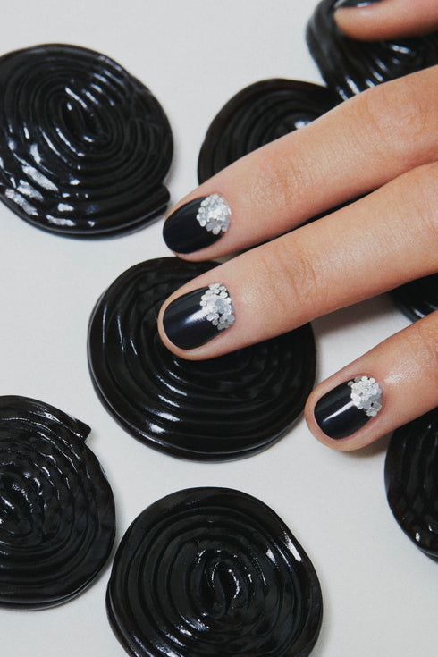 NM pure Glitter Silver L