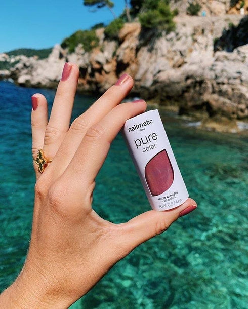 NM pure color CELESTE HEART SLEEVE